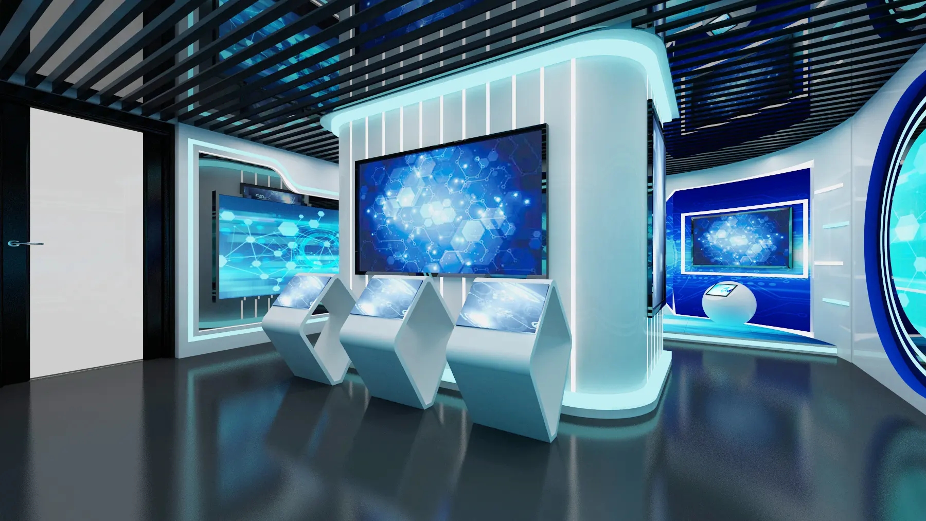 展廳設計 ， 展廳 ， 鑫時空